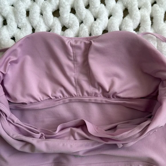 Alo Courtside Tennis Dress Pink Size L - Picture 8 of 9